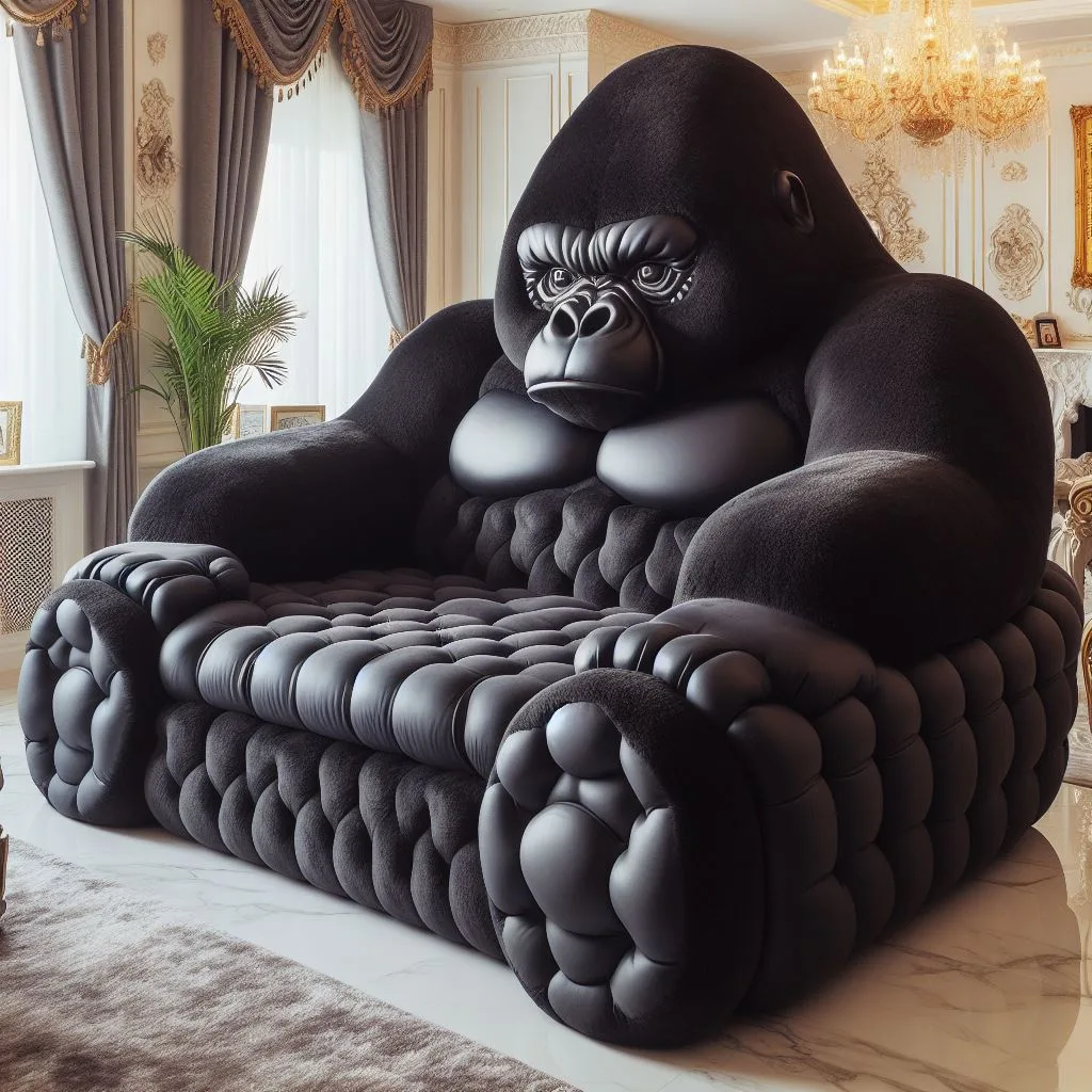 Unleash Your Wild Side with These Gorilla Sofa Designs