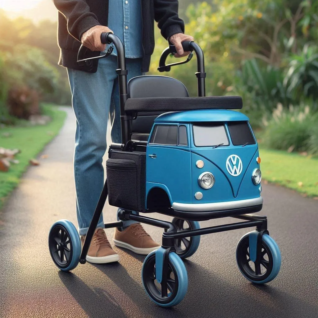 Volkswagen Bus Walkers: Stylish Mobility Redefined