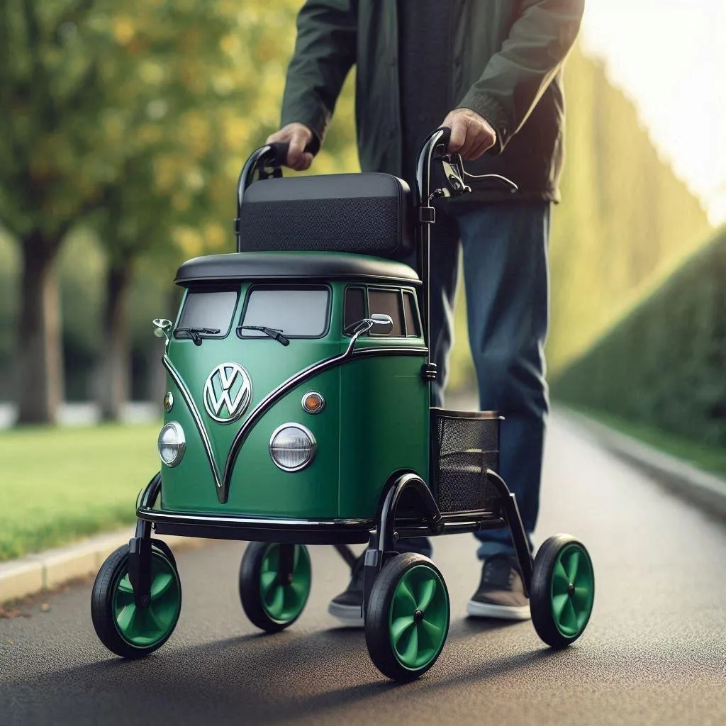 Volkswagen Bus Walkers: Stylish Mobility Redefined