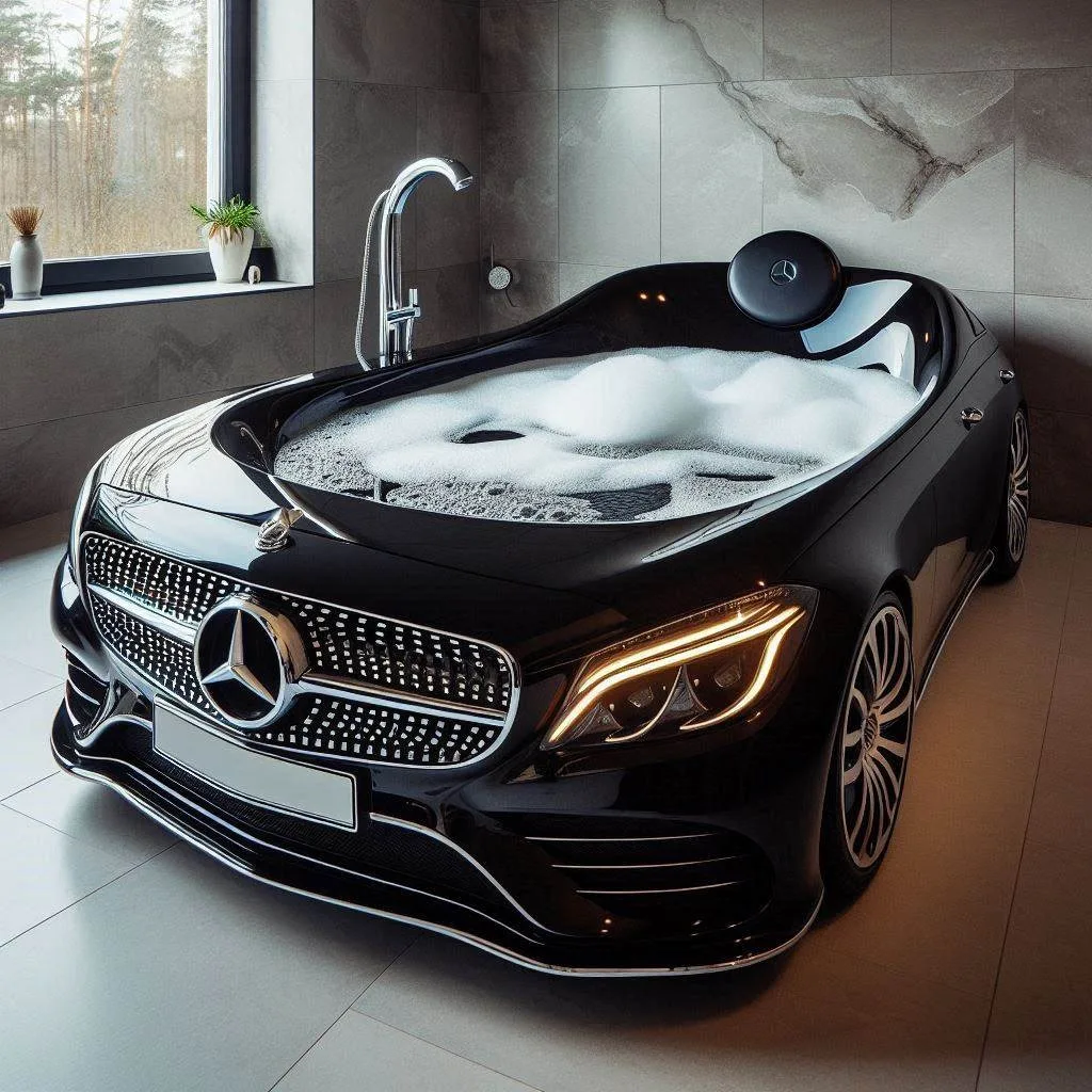 Bathtub Shaped Mercedes Car: Luxury Redefined for Your Relaxation Space