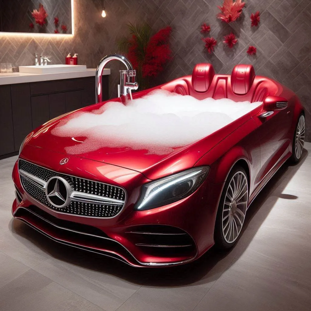 Bathtub Shaped Mercedes Car: Luxury Redefined for Your Relaxation Space