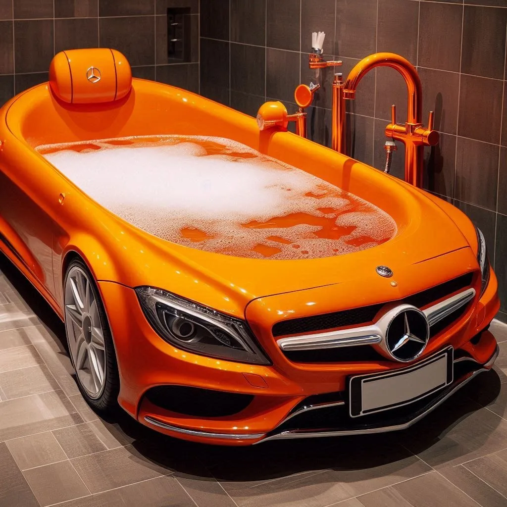 Bathtub Shaped Mercedes Car: Luxury Redefined for Your Relaxation Space