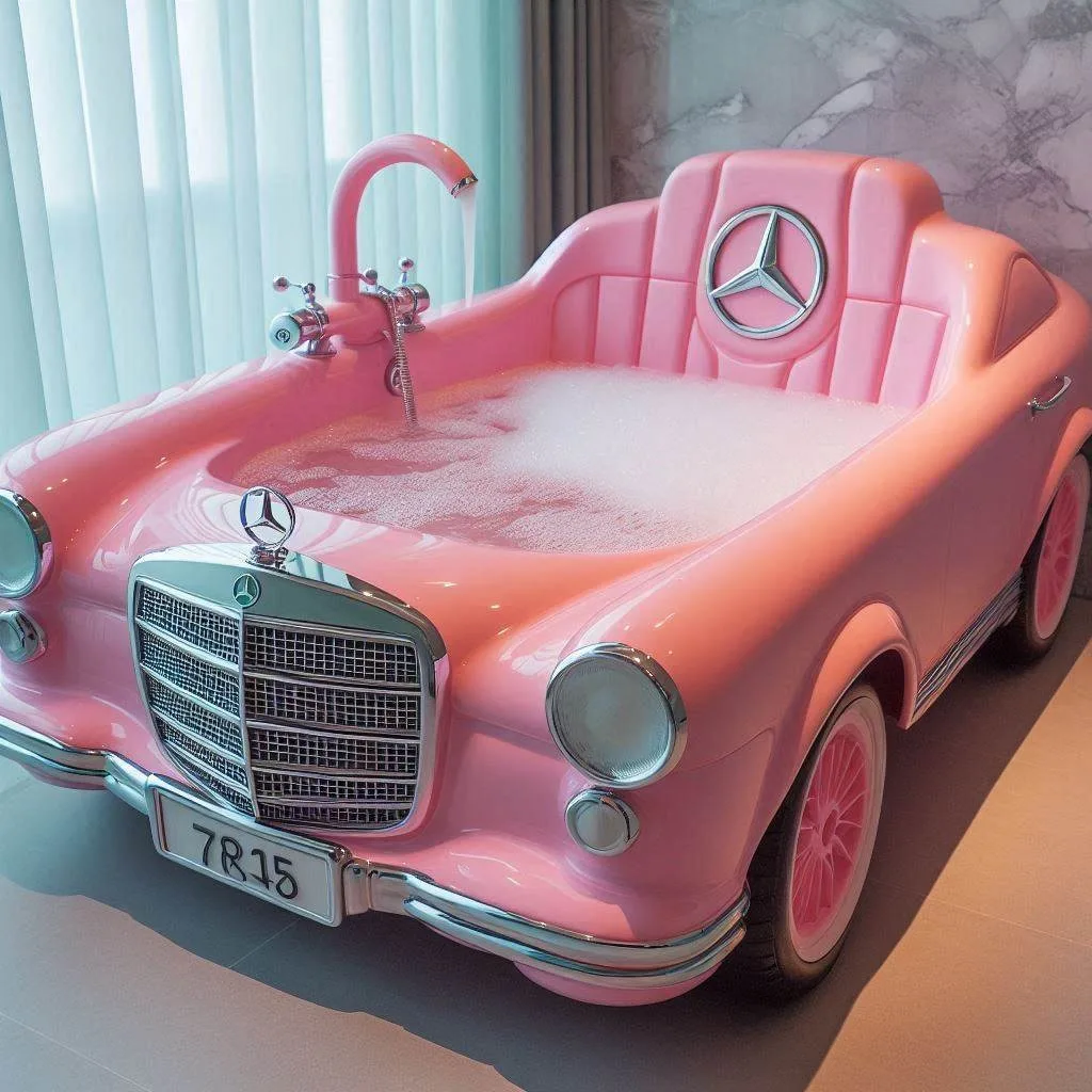 Bathtub Shaped Mercedes Car: Luxury Redefined for Your Relaxation Space