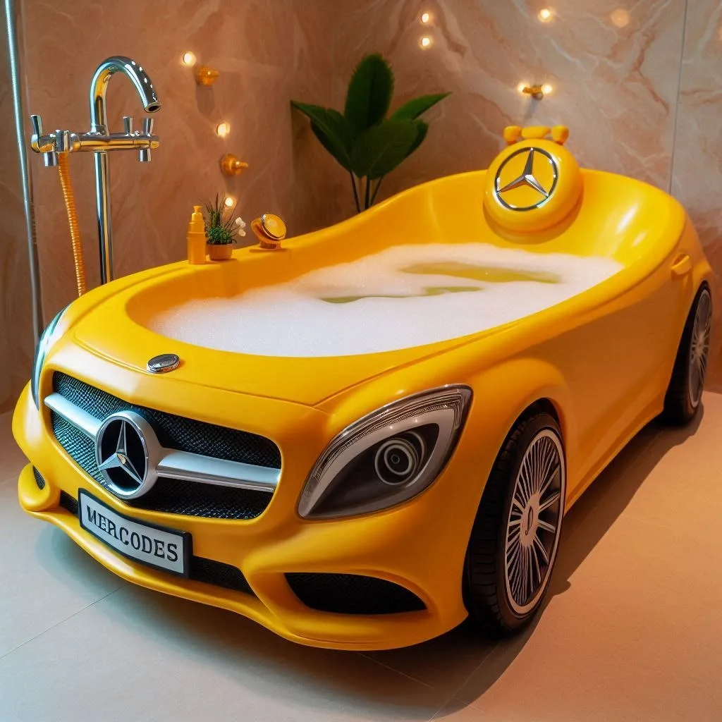 Bathtub Shaped Mercedes Car: Luxury Redefined for Your Relaxation Space