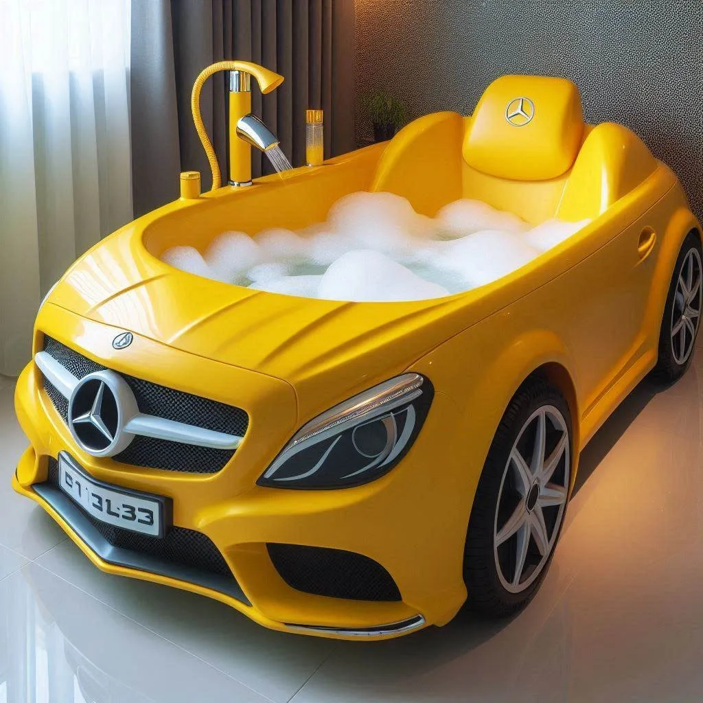 Bathtub Shaped Mercedes Car: Luxury Redefined for Your Relaxation Space