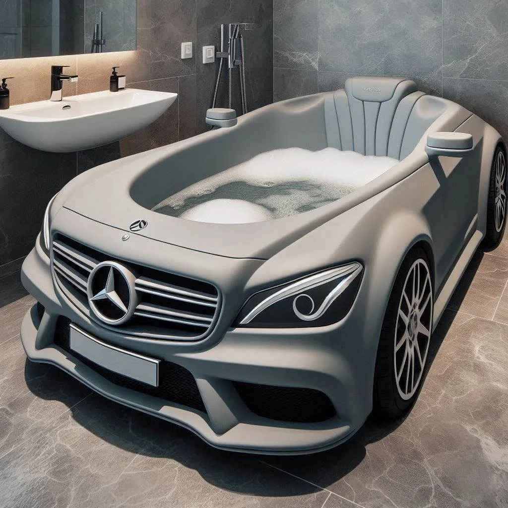 Bathtub Shaped Mercedes Car: Luxury Redefined for Your Relaxation Space