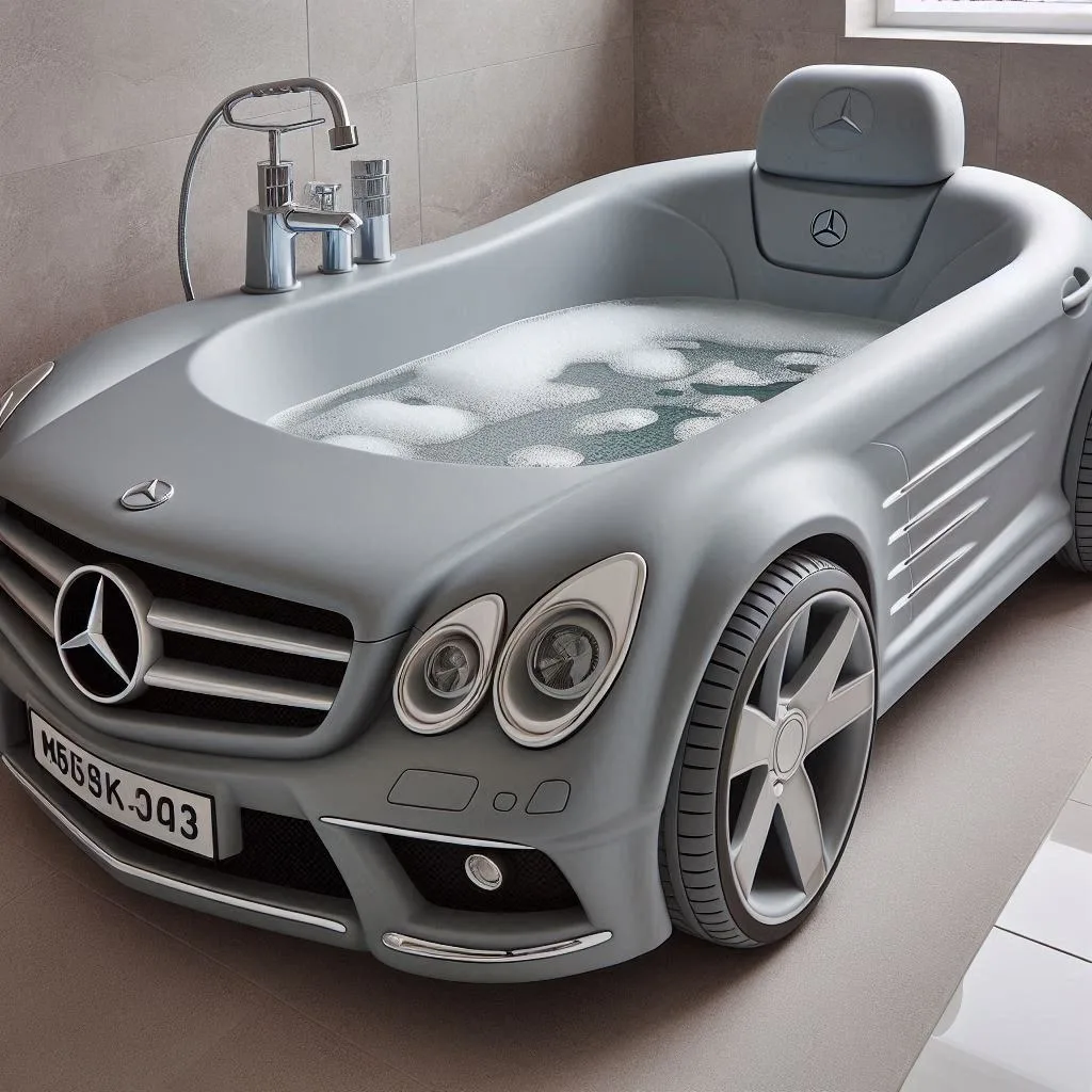 Bathtub Shaped Mercedes Car: Luxury Redefined for Your Relaxation Space