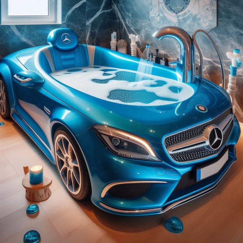 Bathtub Shaped Mercedes Car: Luxury Redefined for Your Relaxation Space