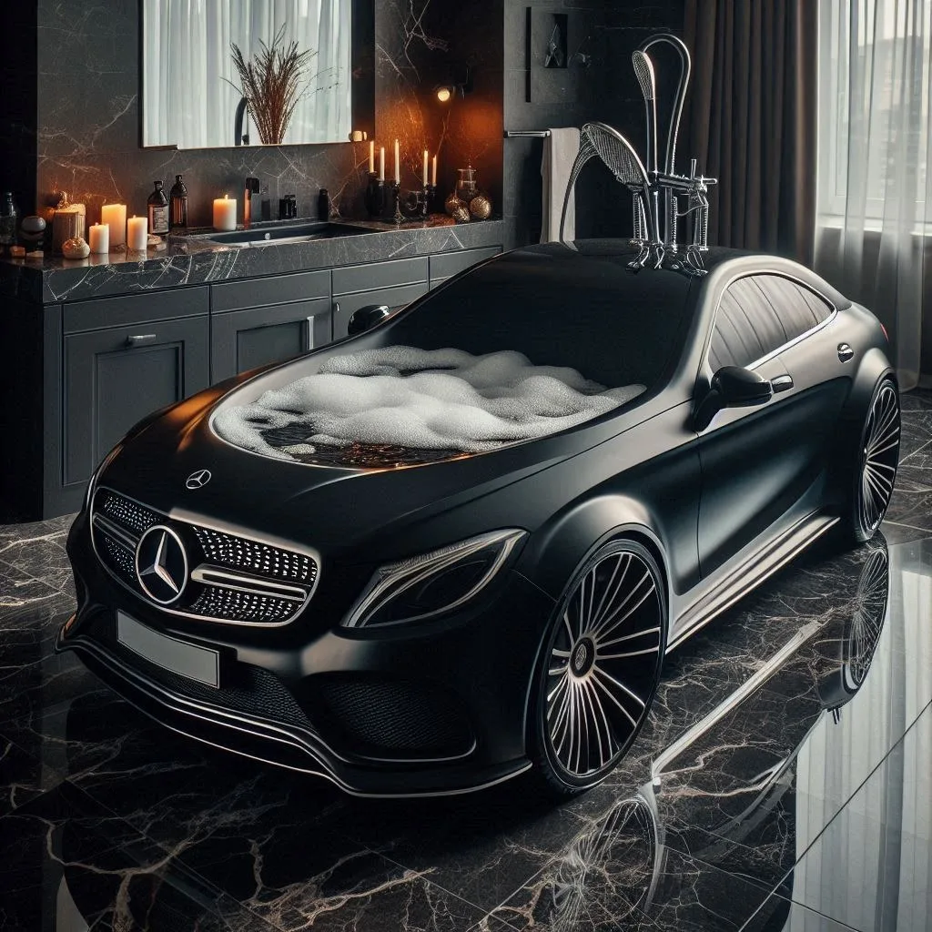 Bathtub Shaped Mercedes Car: Luxury Redefined for Your Relaxation Space