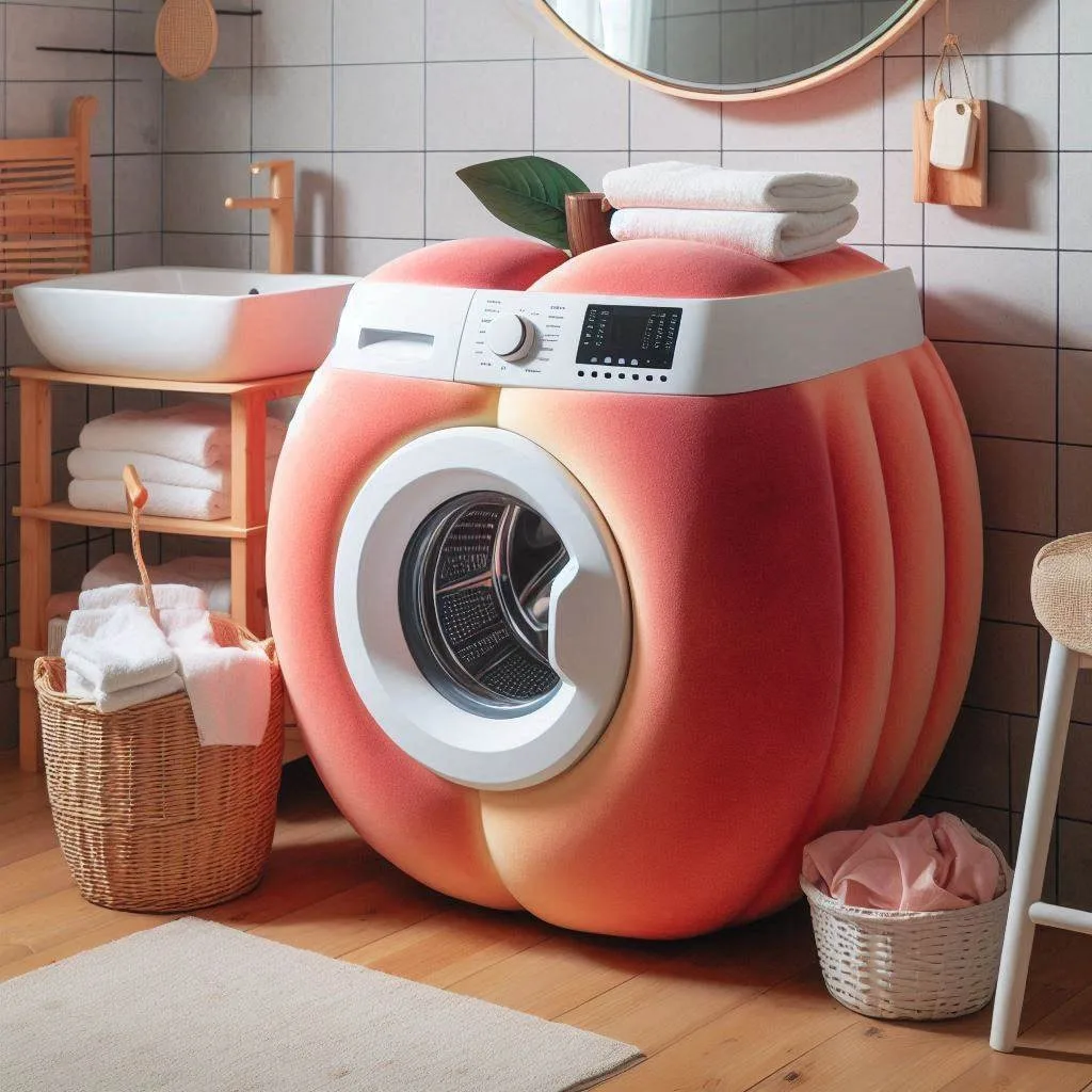 Fruit Shaped Washing Machine: A Fresh Spin on Laundry Innovation