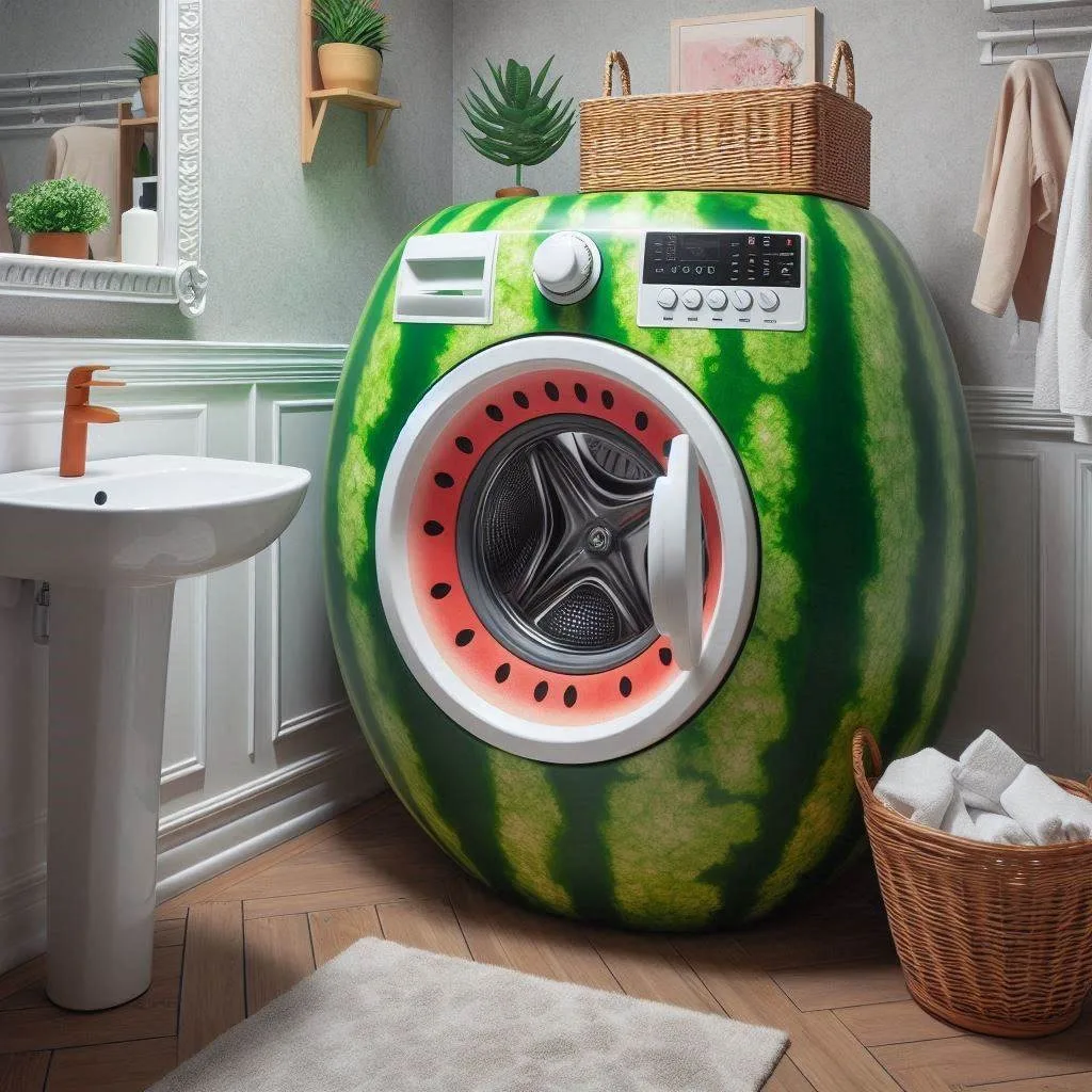 Fruit Shaped Washing Machine: A Fresh Spin on Laundry Innovation