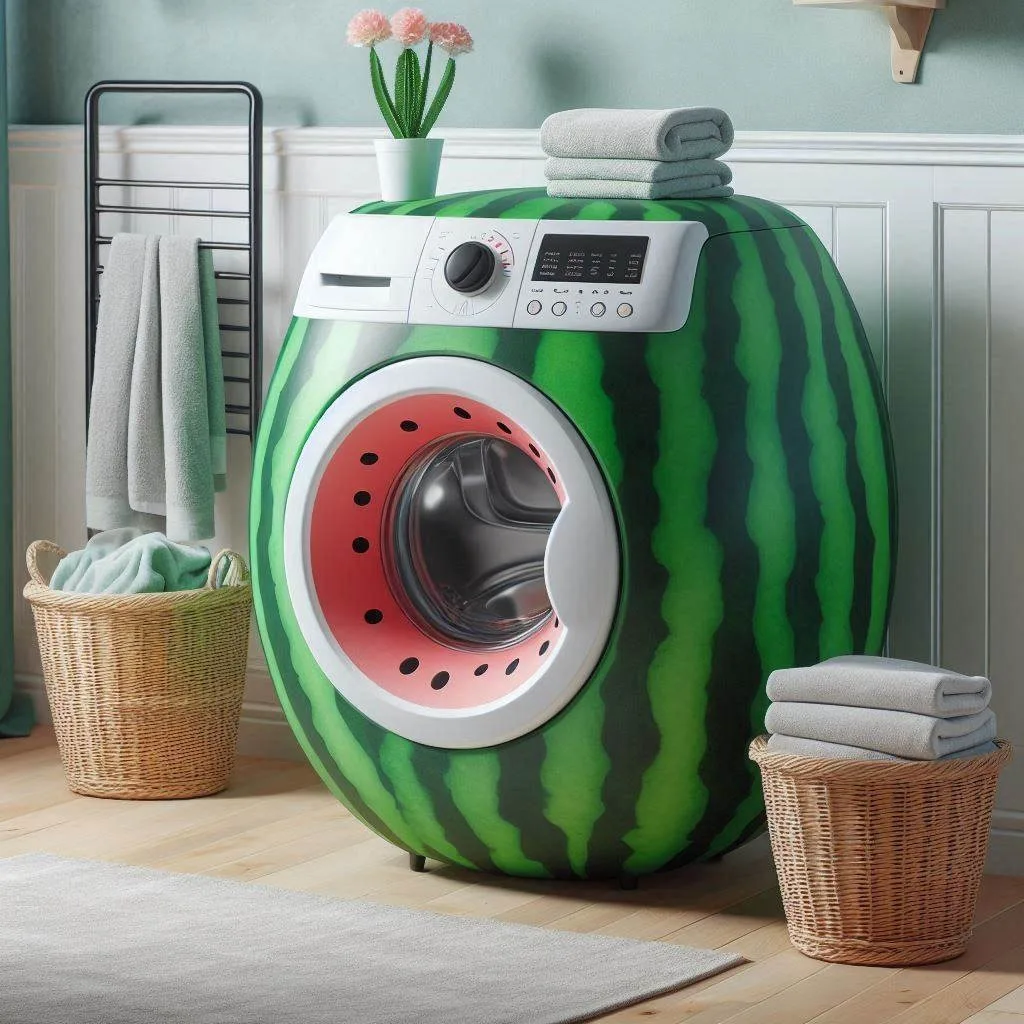 Fruit Shaped Washing Machine: A Fresh Spin on Laundry Innovation