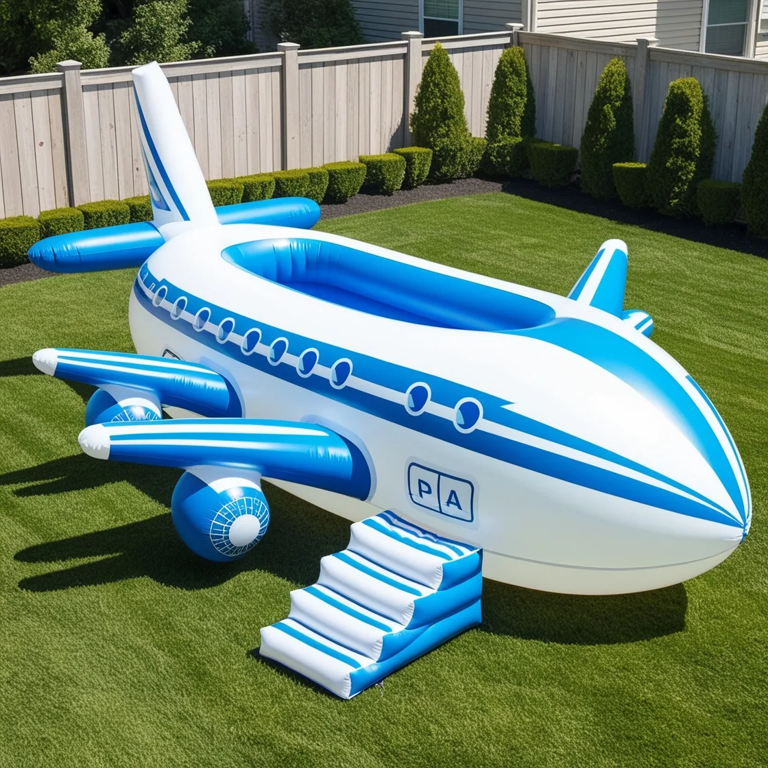 Dive into Fun: Inflatable Aeroplane Pools for an Exciting Summer Adventure