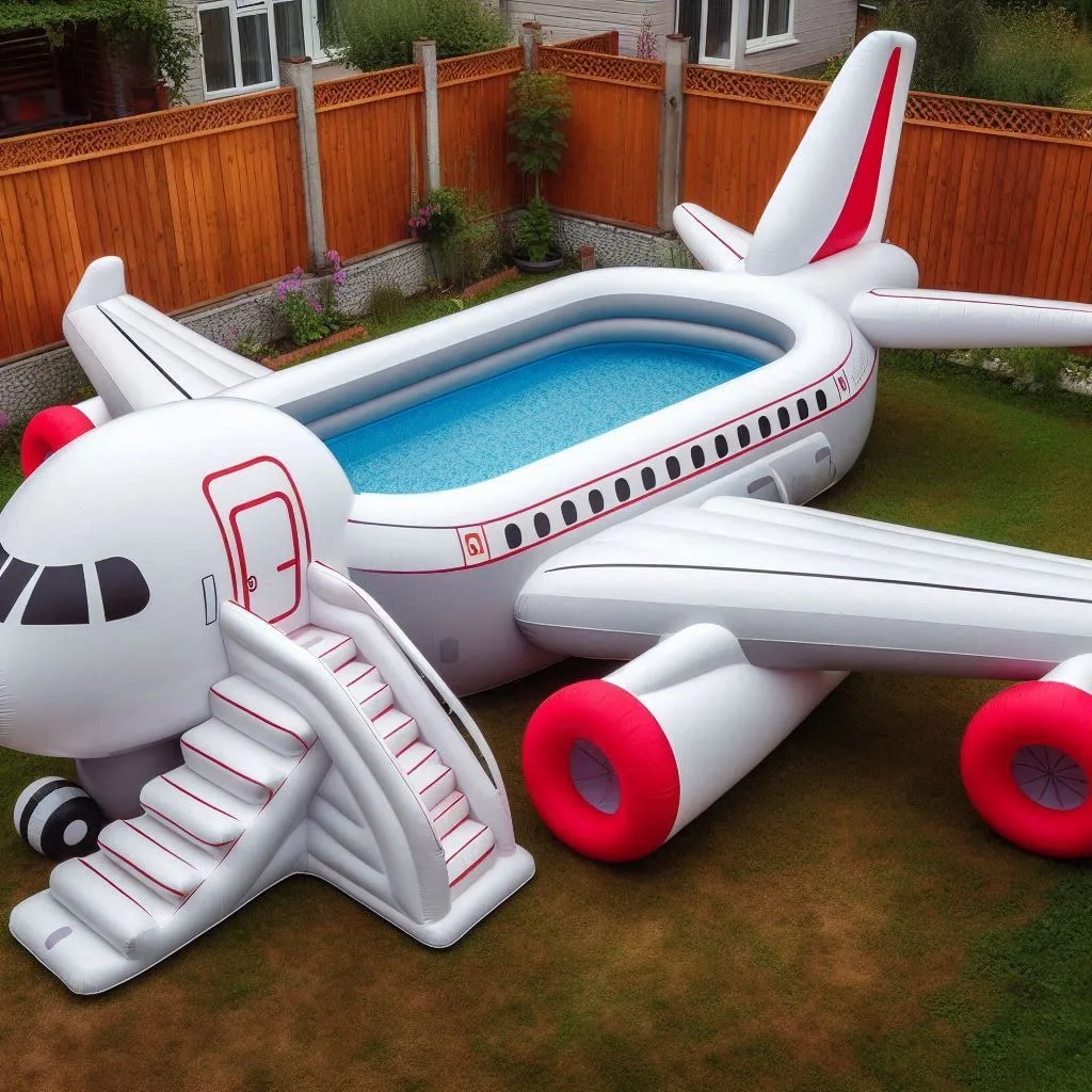 Dive into Fun: Inflatable Aeroplane Pools for an Exciting Summer Adventure