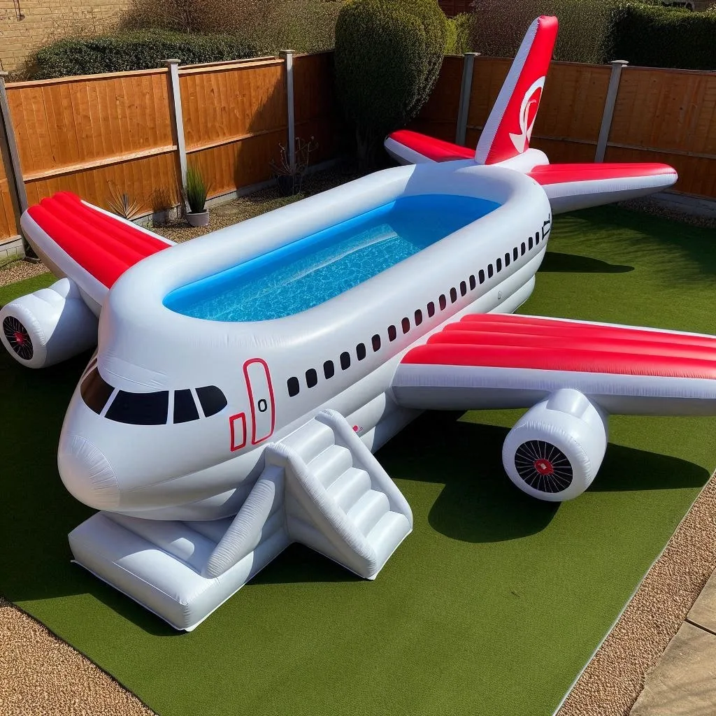 Dive into Fun: Inflatable Aeroplane Pools for an Exciting Summer Adventure