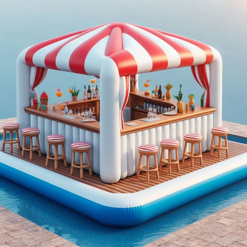 Inflatable Pool Bars: The Ultimate Floating Entertainment for Your Pool Parties