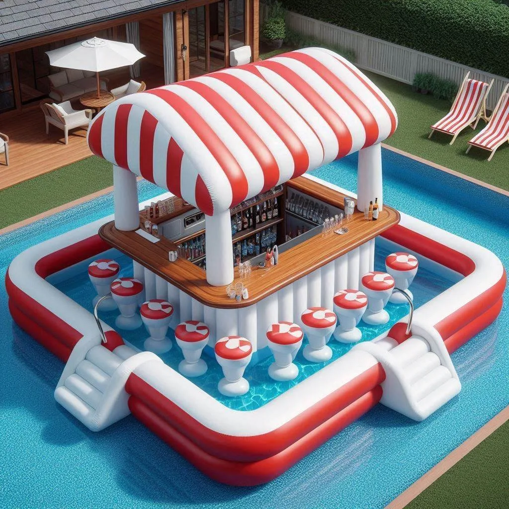 Inflatable Pool Bars: The Ultimate Floating Entertainment for Your Pool Parties