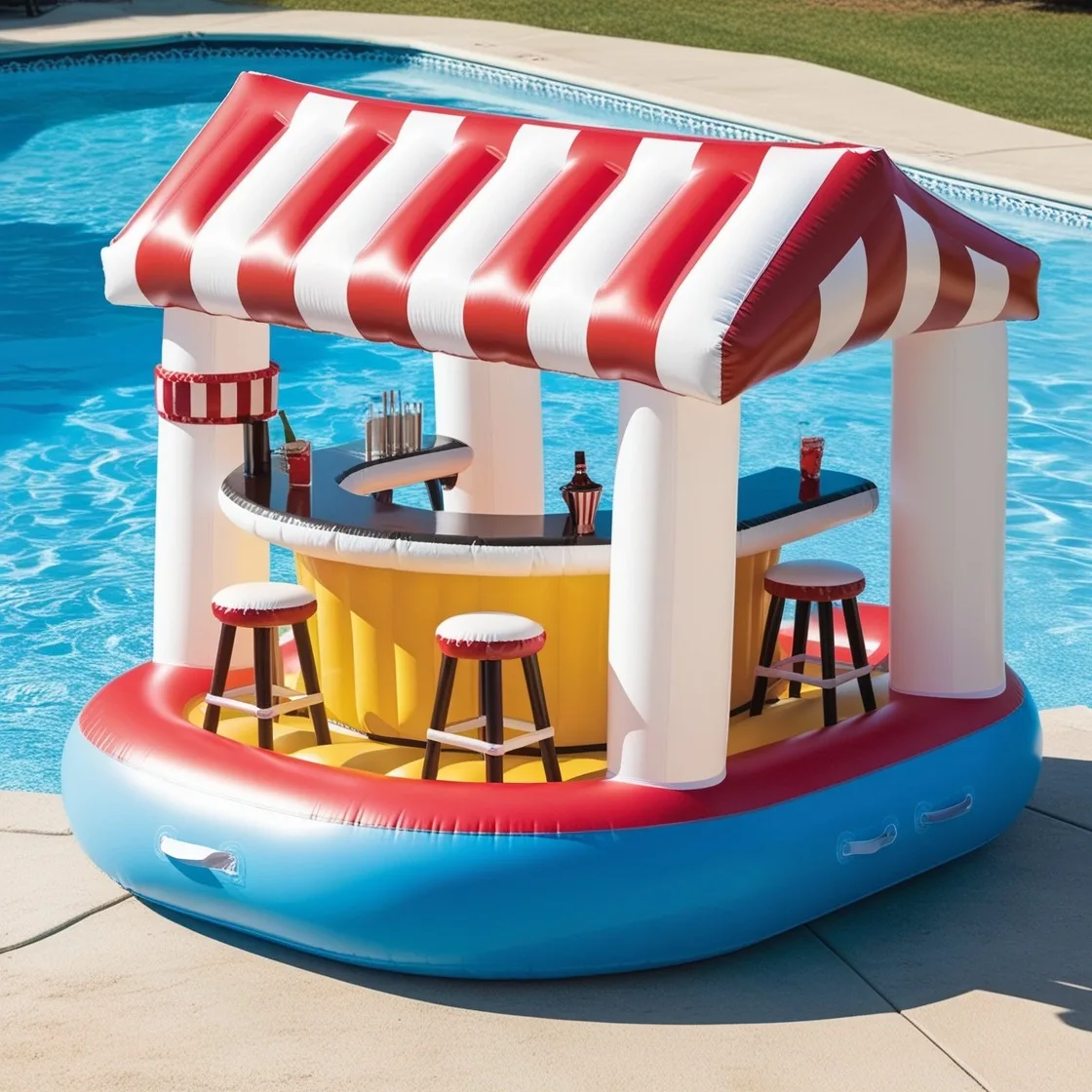 Inflatable Pool Bars: The Ultimate Floating Entertainment for Your Pool Parties