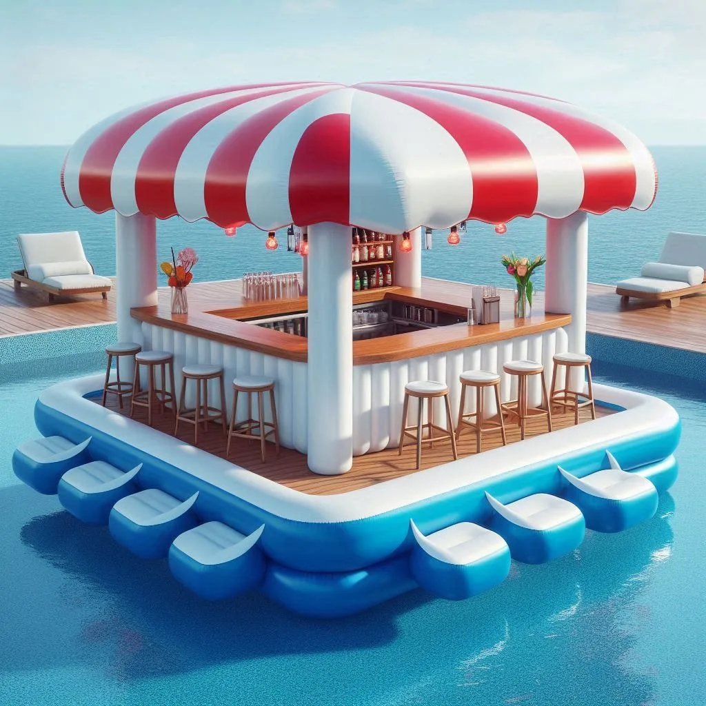 Inflatable Pool Bars: The Ultimate Floating Entertainment for Your Pool Parties