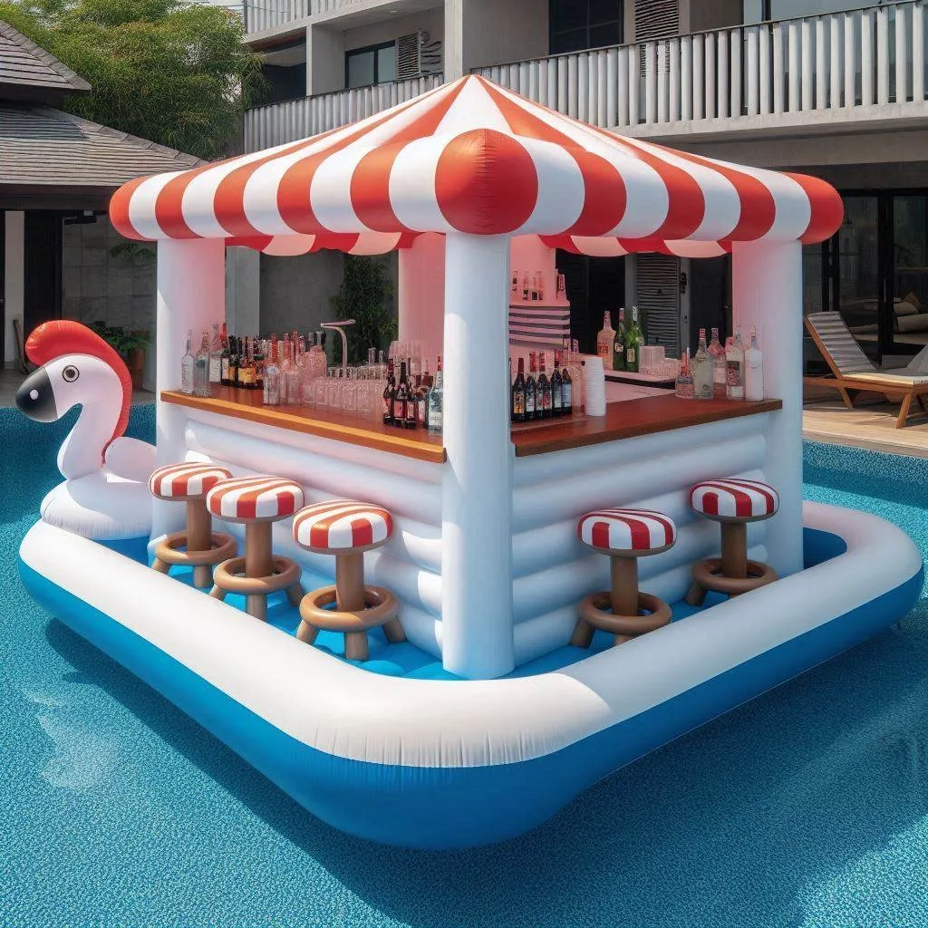 Inflatable Pool Bars: The Ultimate Floating Entertainment for Your Pool Parties