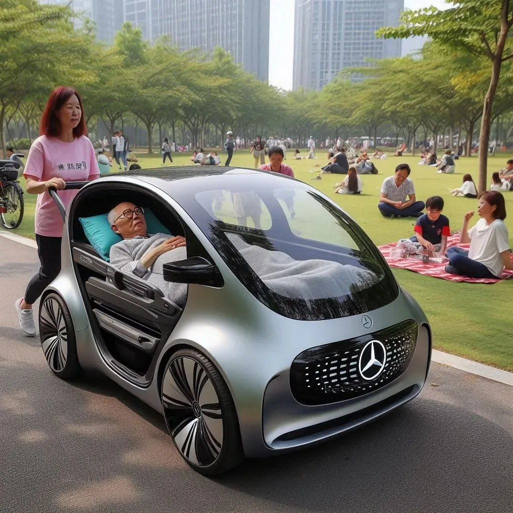 Mercedes Stroller with Folding Carrycot: Redefining Baby Mobility with Elegance and Functionality