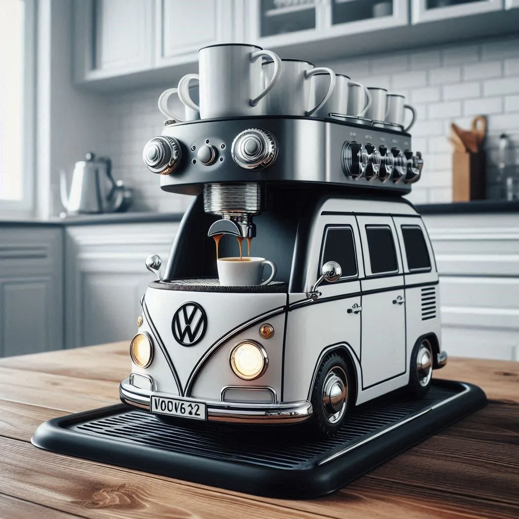 Brew in Style: The Iconic Volkswagen Bus Coffee Maker for Your Home