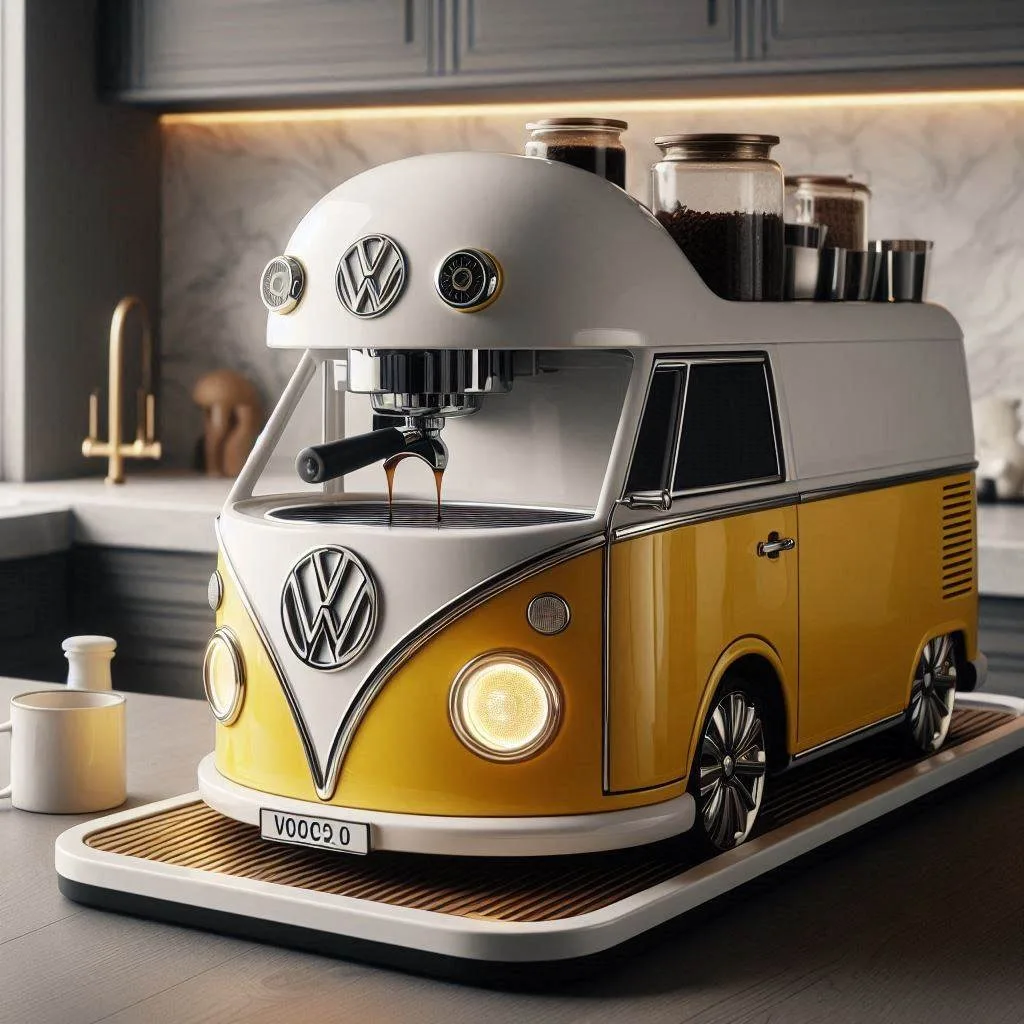 Brew in Style: The Iconic Volkswagen Bus Coffee Maker for Your Home