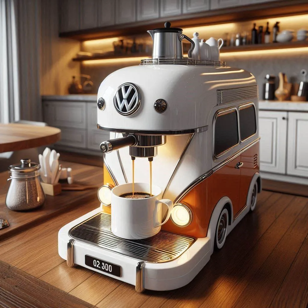 Brew in Style: The Iconic Volkswagen Bus Coffee Maker for Your Home