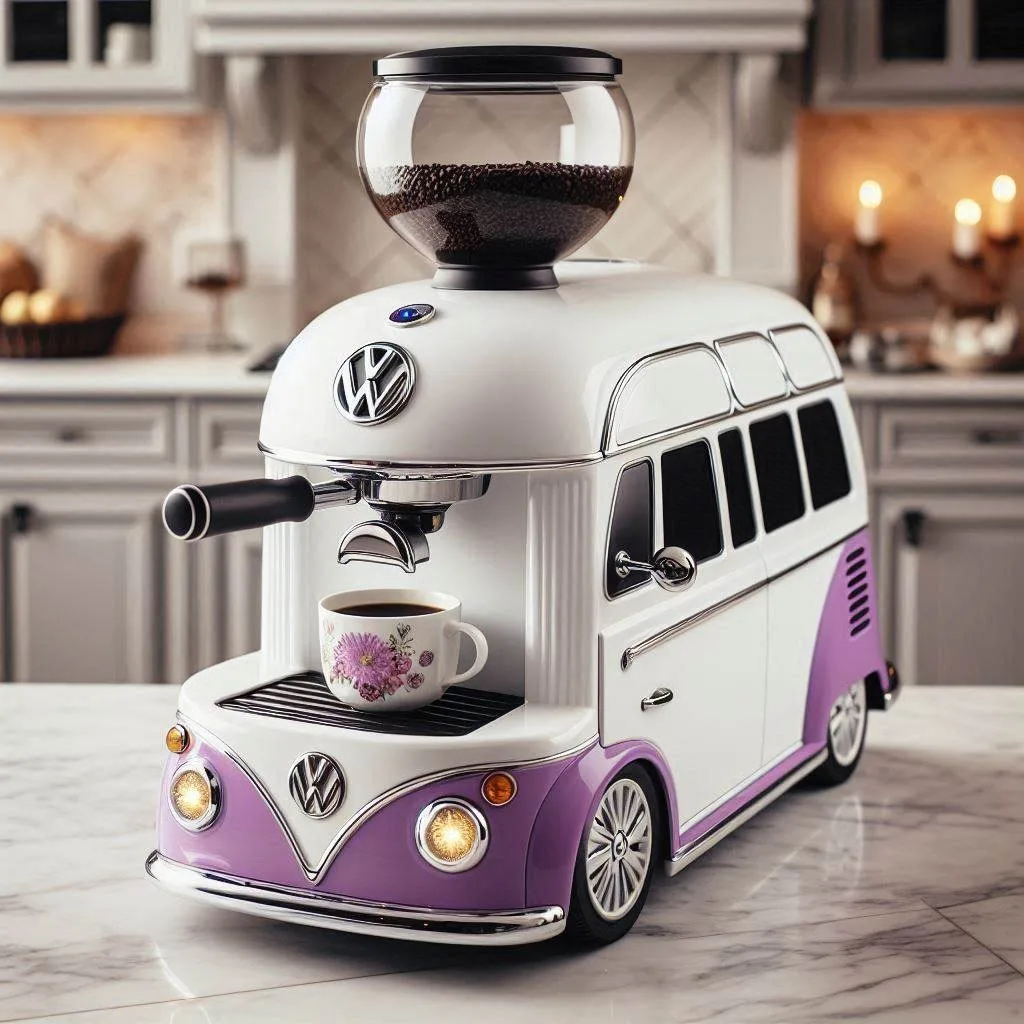 Brew in Style: The Iconic Volkswagen Bus Coffee Maker for Your Home