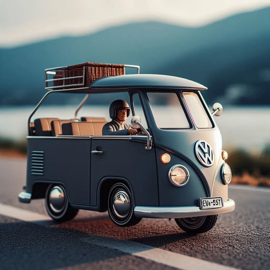 Volkswagen Bus Scooters: Nostalgic Design Meets Cutting-Edge Mobility