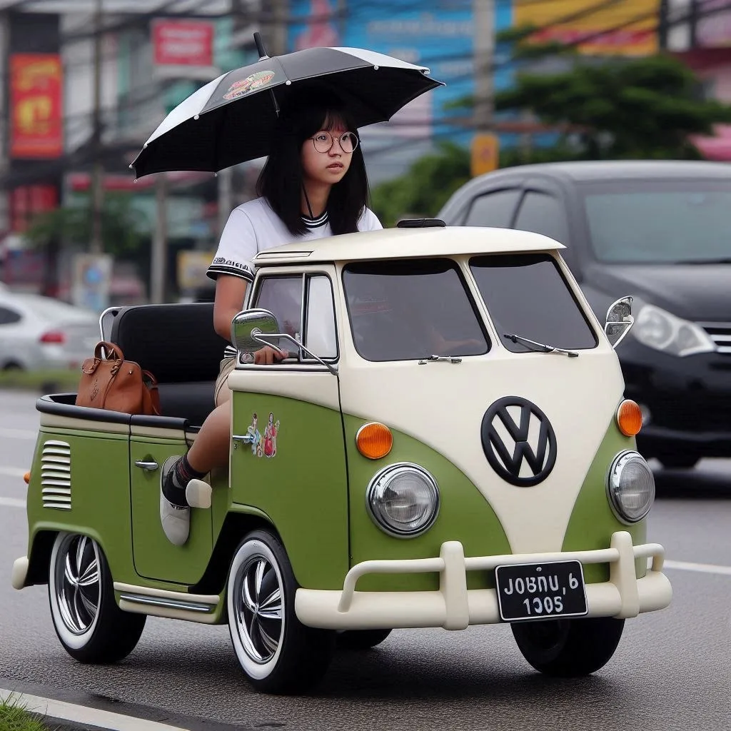 Volkswagen Bus Scooters: Nostalgic Design Meets Cutting-Edge Mobility