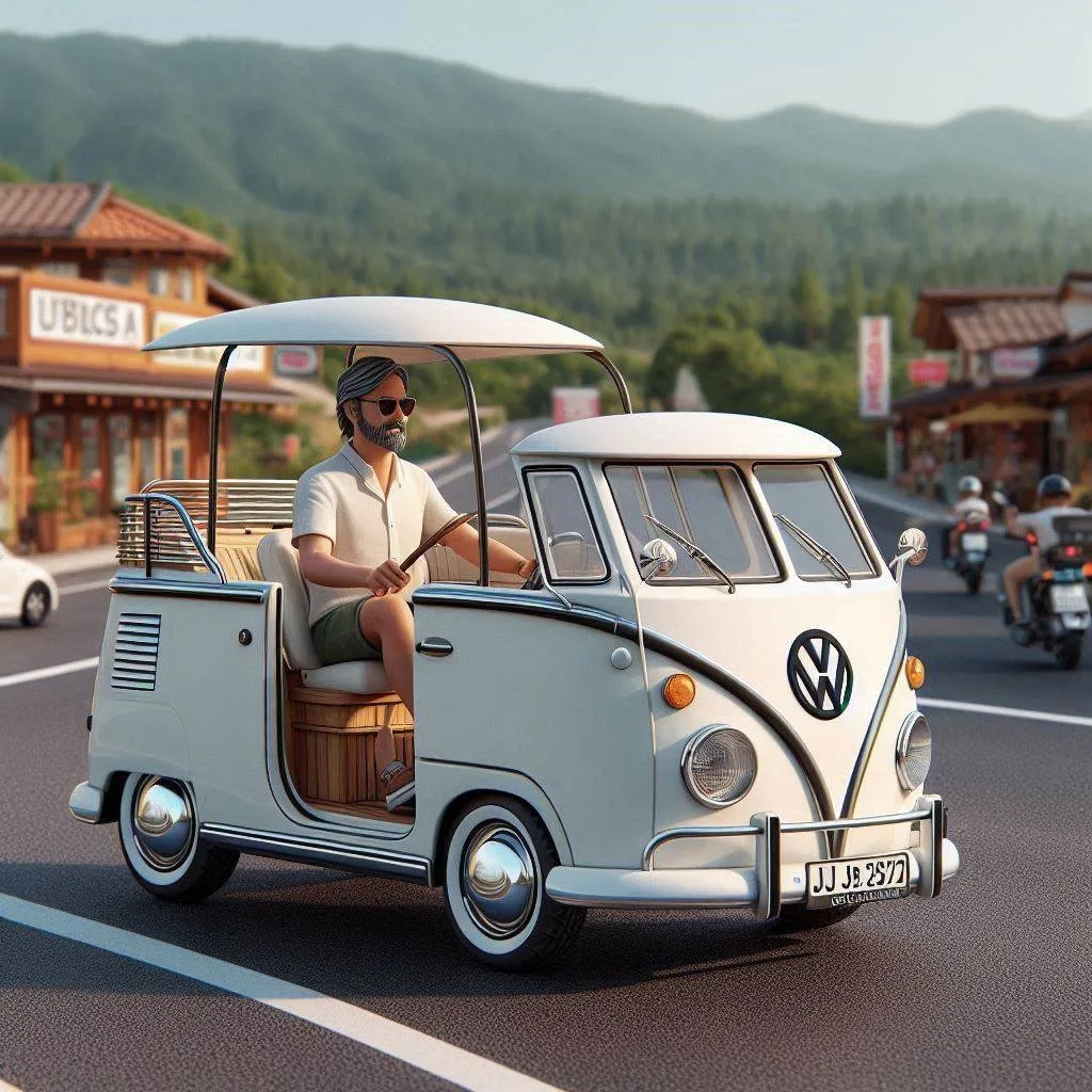 Volkswagen Bus Scooters: Nostalgic Design Meets Cutting-Edge Mobility