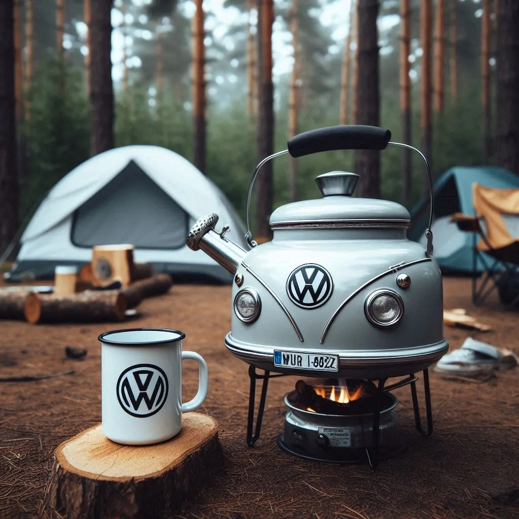 A Unique Experience: The Volkswagen Wood-Fired Kettle – A Perfect Blend of Style and Tradition