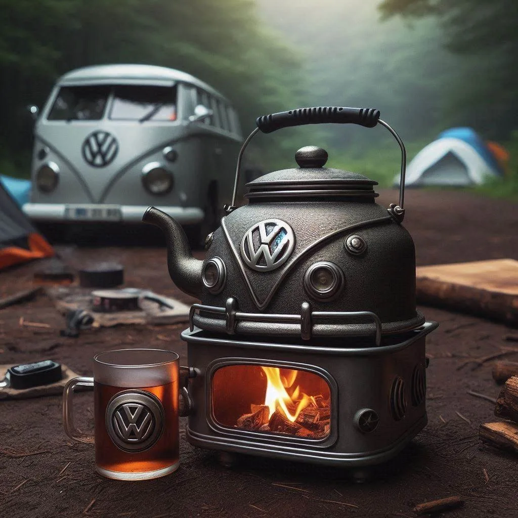 A Unique Experience: The Volkswagen Wood-Fired Kettle – A Perfect Blend of Style and Tradition