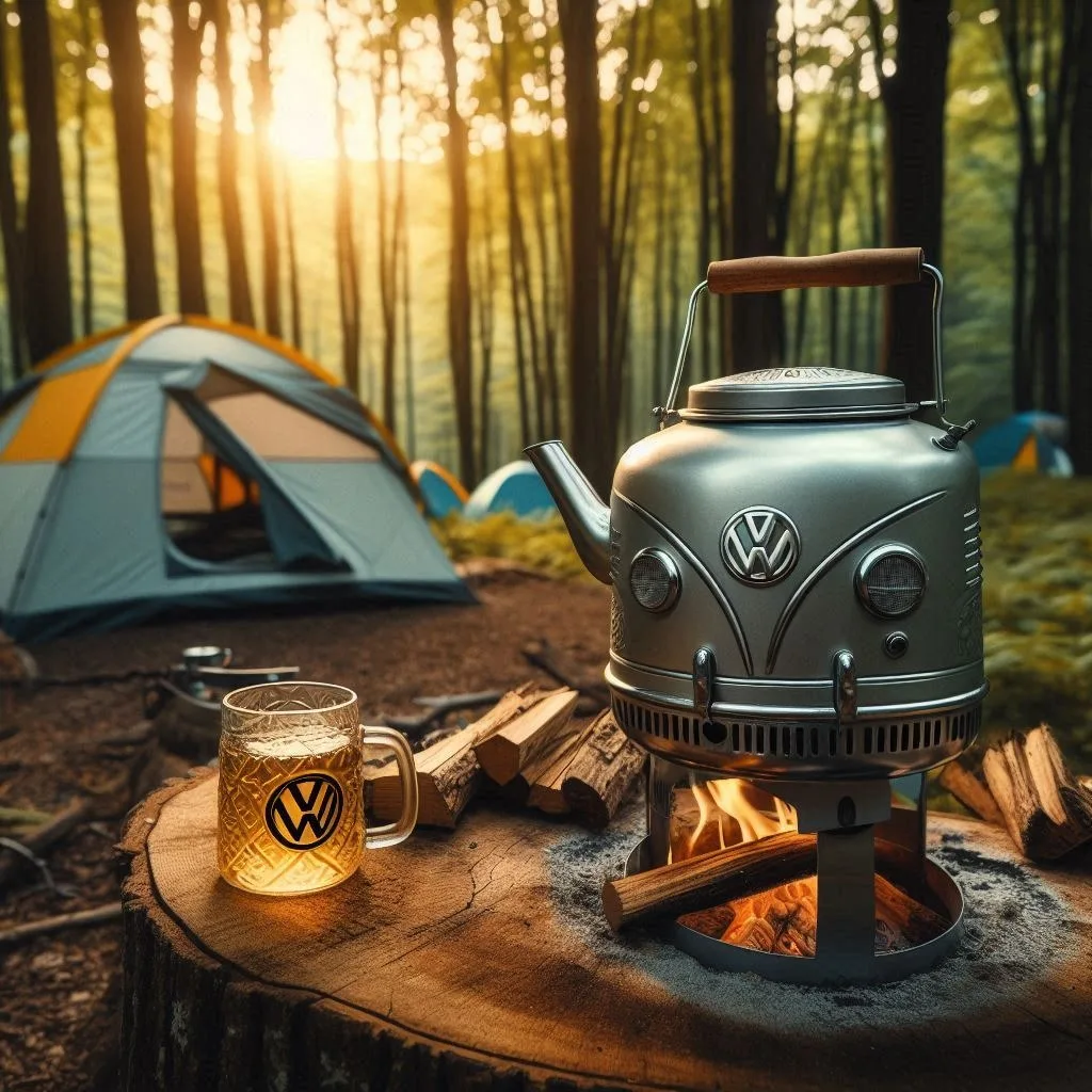 A Unique Experience: The Volkswagen Wood-Fired Kettle – A Perfect Blend of Style and Tradition