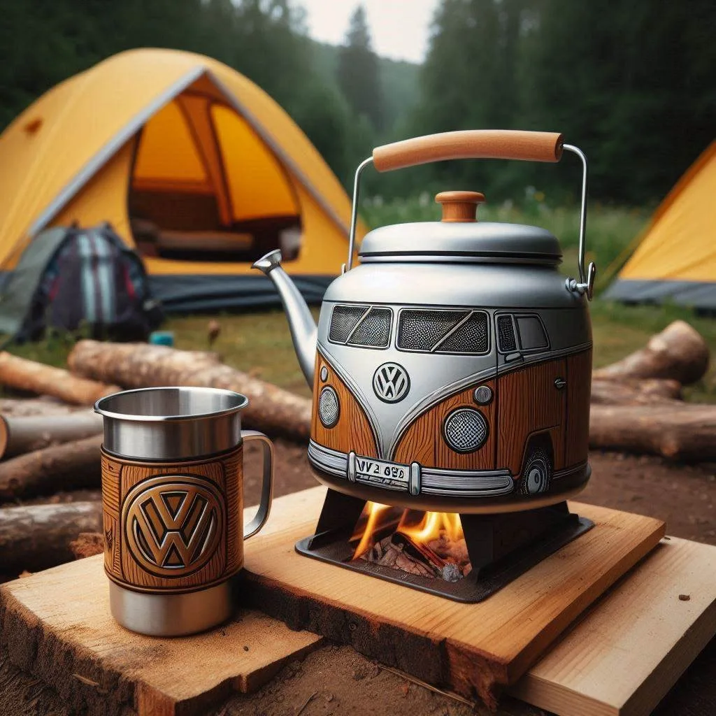 A Unique Experience: The Volkswagen Wood-Fired Kettle – A Perfect Blend of Style and Tradition