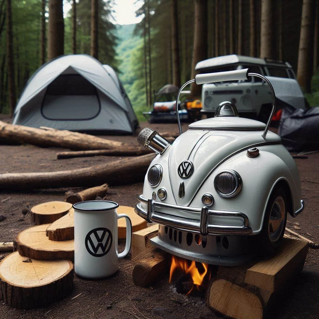 A Unique Experience: The Volkswagen Wood-Fired Kettle – A Perfect Blend of Style and Tradition