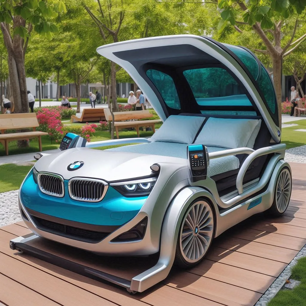 BMW Bed Stroller for the Elderly: Combining Comfort, Style, and Functionality