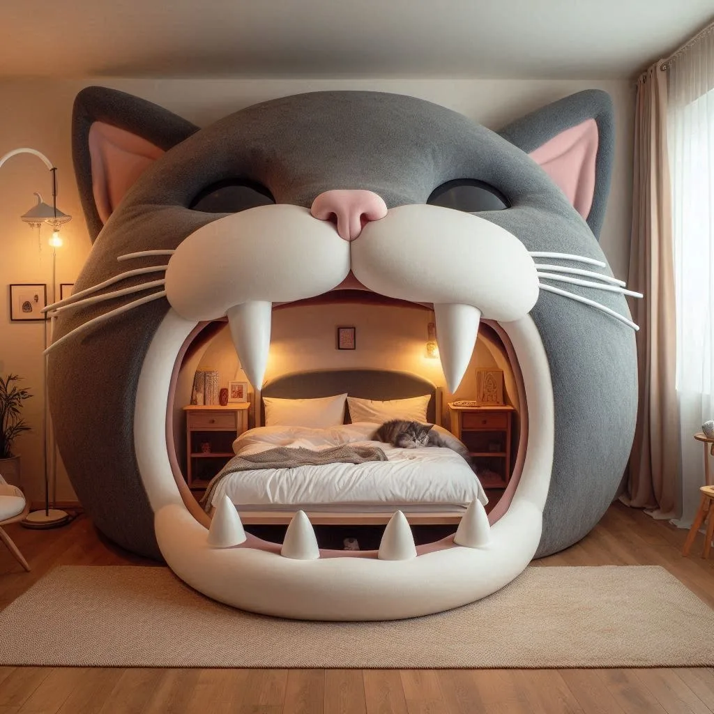 Cat-Shaped Beds: The Ultimate Cozy Retreat for Your Feline Friends