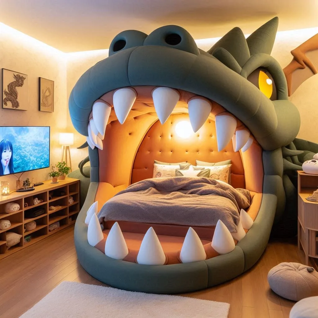 Dragon Lounger Pods: Experience Ultimate Relaxation with Mythical Elegance