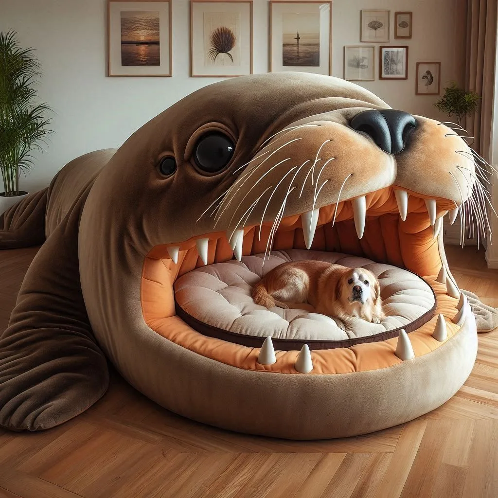 Giant Animal Shaped Dog Beds: The Ultimate Cozy Haven for Your Furry Friend