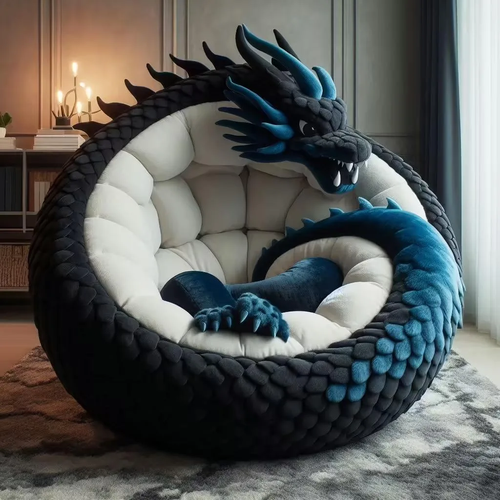 Are Giant Dragon Loungers easy to clean?