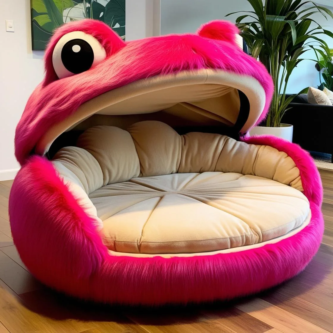 Can Giant Frog Loungers be used indoors?