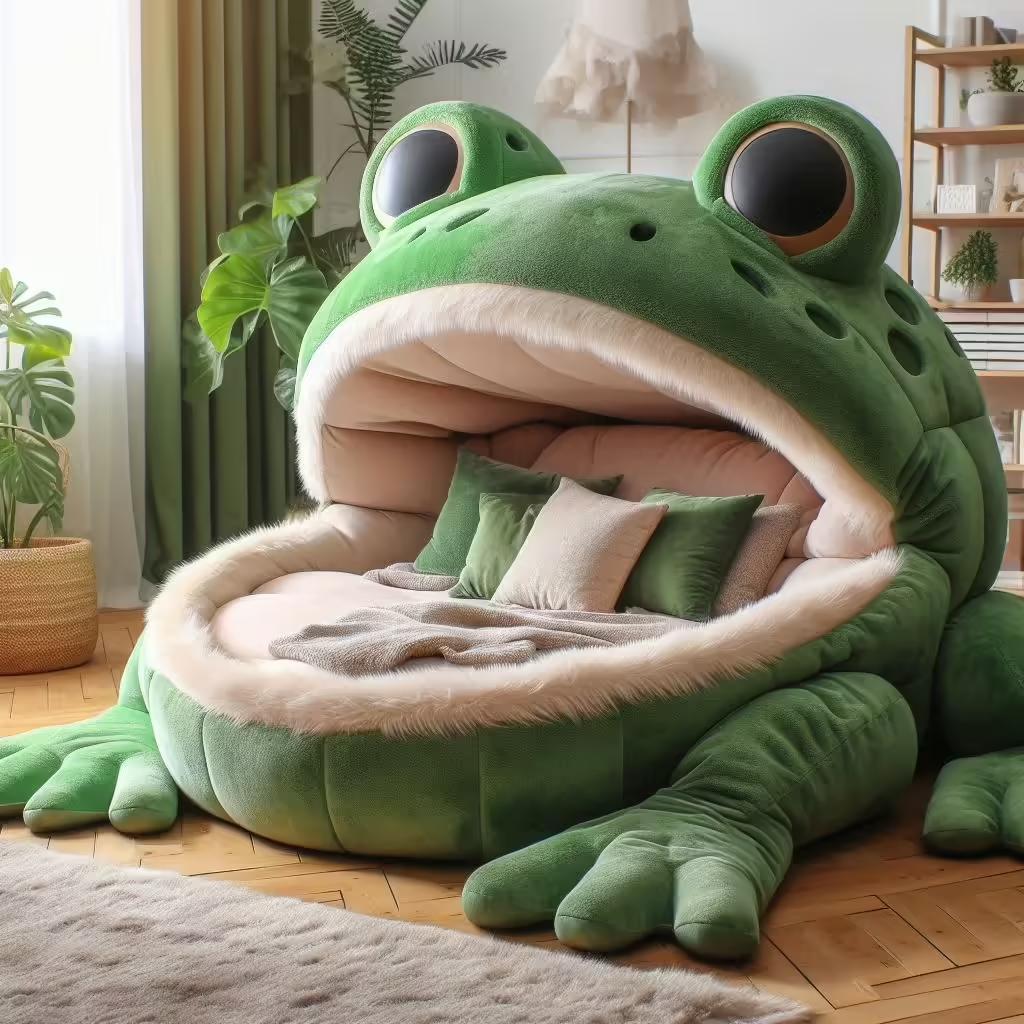 How to Use Giant Frog Loungers