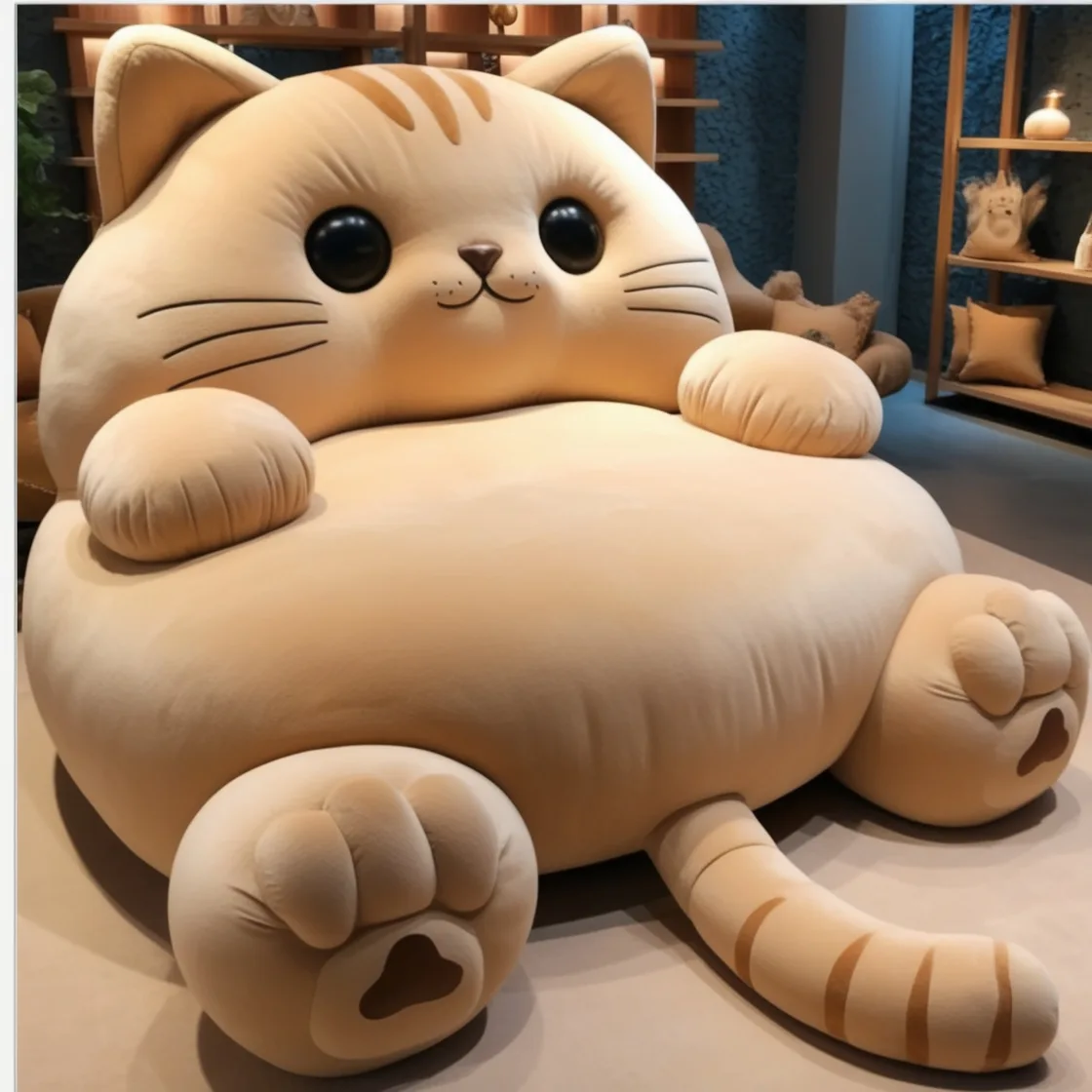 Giant Cat Lounging Chairs: The Perfect Spot for Feline Relaxation