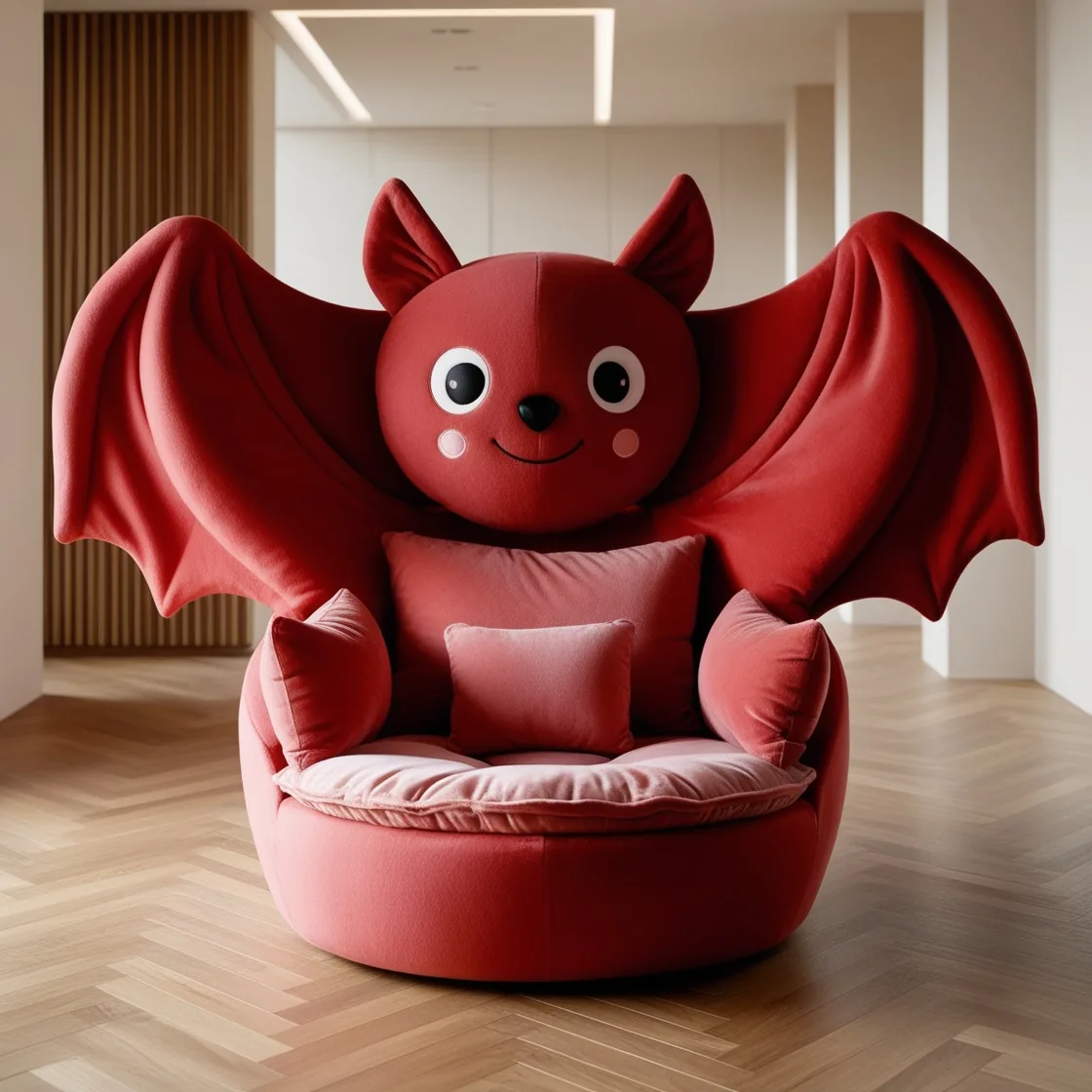 Embrace the Dark Elegance: Bat-Inspired Chairs for a Unique Seating Experience