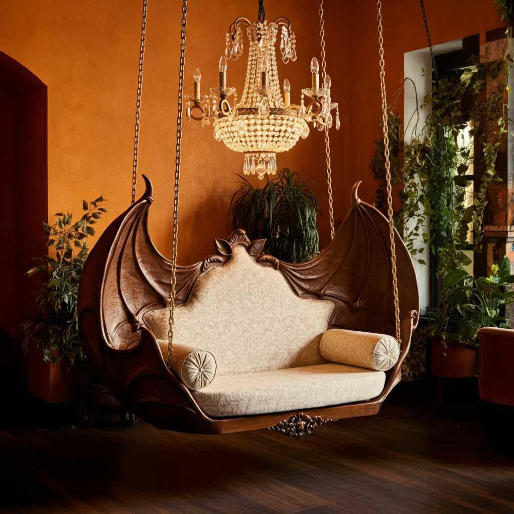 Soar into Fun: The Unique Charm of Bat Shaped Swings for Your Backyard