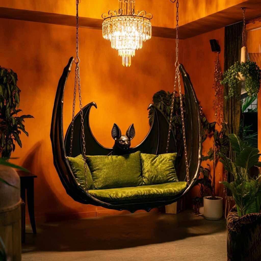 Soar into Fun: The Unique Charm of Bat Shaped Swings for Your Backyard