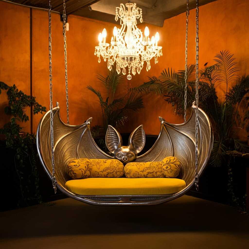 Soar into Fun: The Unique Charm of Bat Shaped Swings for Your Backyard