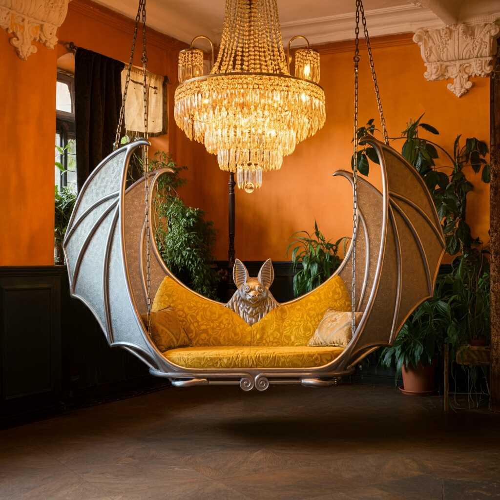 Soar into Fun: The Unique Charm of Bat Shaped Swings for Your Backyard